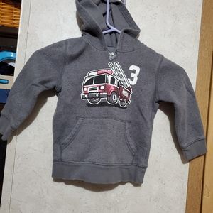 Firetruck sweatshirt boys
